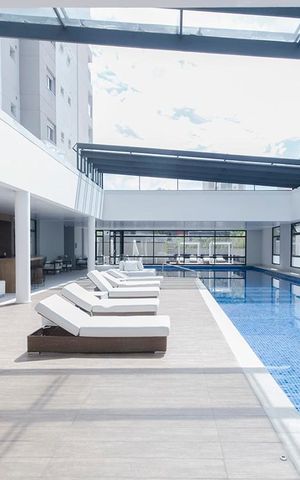 Apartamento à venda com 57m², 1 quarto e 1 vaga Apartamento à venda com 57m², 1 quarto e 1 vagapiscina