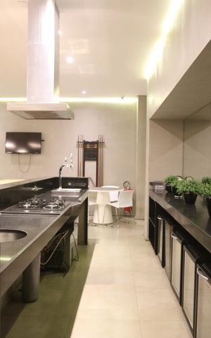 Studio para alugar com 40m², 1 quarto e 1 vagaSalão de Festa