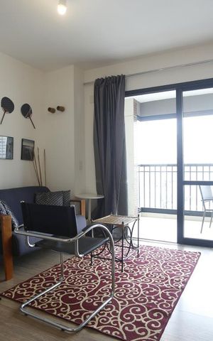 Studio para alugar com 40m², 1 quarto e 1 vagaSala