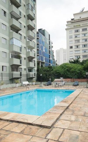 Apartamento à venda com 49m², 1 quarto e 1 vagaPiscina