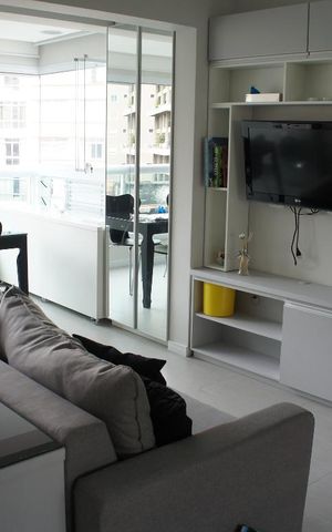 Apartamento à venda com 46m², 1 quarto e 1 vagaVista da Sala