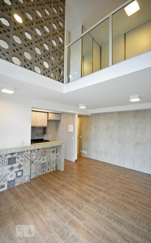 Apartamento para alugar com 78m², 1 quarto e 1 vagaSala
