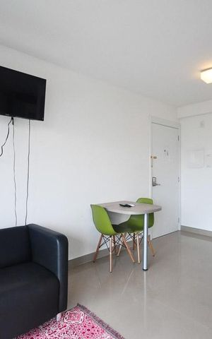 Studio à venda com 32m², 1 quarto e 1 vagasala