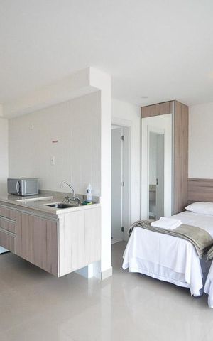 Studio à venda com 32m², 1 quarto e 1 vagasala