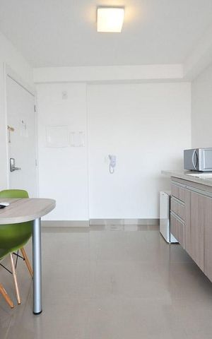 Studio à venda com 32m², 1 quarto e 1 vagacozinha