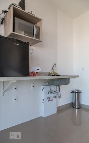 Studio à venda com 27m², 1 quarto e 1 vaga Studio à venda com 27m², 1 quarto e 1 vagaCozinha