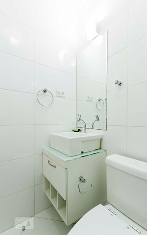 Apartamento à venda com 107m², 2 quartos e 1 vagaBanheiro social