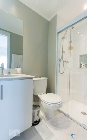 Apartamento à venda com 47m², 1 quarto e 1 vaga Apartamento à venda com 47m², 1 quarto e 1 vagaBanheiro