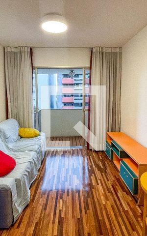 Apartamento para alugar com 58m², 1 quarto e 1 vaga Apartamento para alugar com 58m², 1 quarto e 1 vagaSala