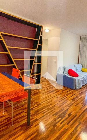 Apartamento para alugar com 58m², 1 quarto e 1 vaga Apartamento para alugar com 58m², 1 quarto e 1 vagaSala