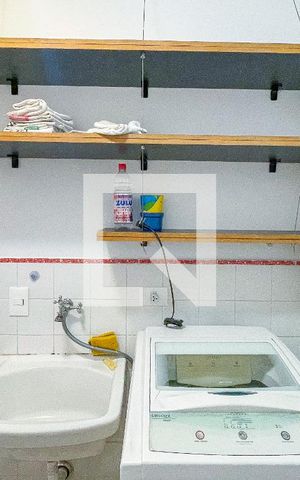 Apartamento para alugar com 58m², 1 quarto e 1 vaga Apartamento para alugar com 58m², 1 quarto e 1 vagaLavanderia