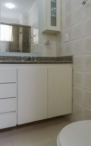 Apartamento para alugar com 94m², 3 quartos e 2 vagasQuarto 2 - suite