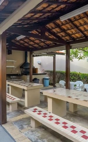 Apartamento para alugar com 94m², 3 quartos e 2 vagasÁrea comum - Churrasqueira
