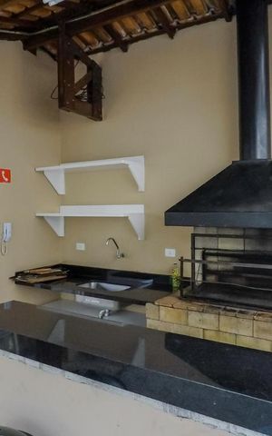 Apartamento para alugar com 94m², 3 quartos e 2 vagasÁrea comum - Churrasqueira
