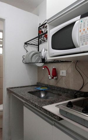 Studio à venda com 30m², 1 quarto e sem vagaCozinha