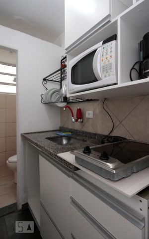 Studio à venda com 30m², 1 quarto e sem vagaCozinha