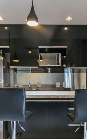 Studio à venda com 35m², 1 quarto e 1 vagaCozinha