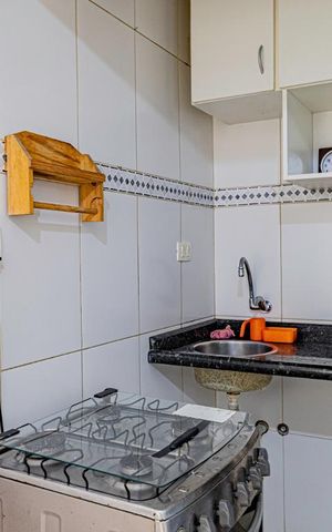 Studio à venda com 30m², 1 quarto e sem vagaCozinha