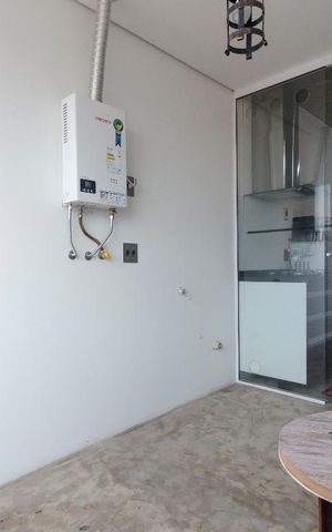 Apartamento para alugar com 70m², 2 quartos e 1 vagaVaranda na cozinha