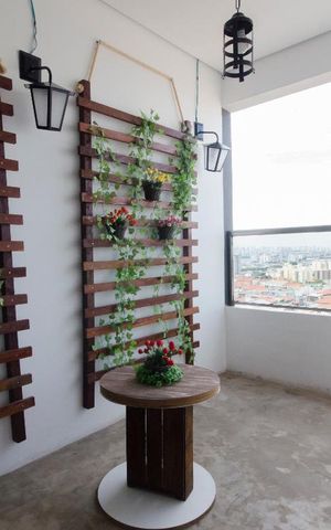 Apartamento para alugar com 70m², 2 quartos e 1 vagaVaranda na cozinha