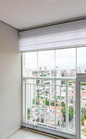 Apartamento à venda com 38m², 1 quarto e 1 vaga Apartamento à venda com 38m², 1 quarto e 1 vagaVaranda