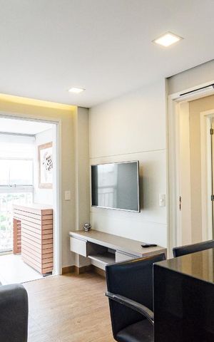 Apartamento à venda com 38m², 1 quarto e 1 vaga Apartamento à venda com 38m², 1 quarto e 1 vagaSala