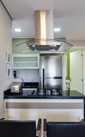 Apartamento à venda com 38m², 1 quarto e 1 vaga Apartamento à venda com 38m², 1 quarto e 1 vagaCozinha