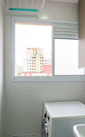 Apartamento à venda com 38m², 1 quarto e 1 vaga Apartamento à venda com 38m², 1 quarto e 1 vagaLavanderia
