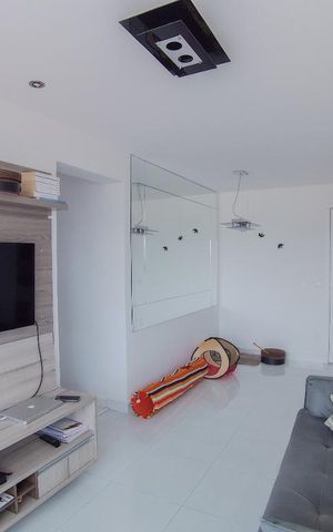 Apartamento para alugar com 45m², 1 quarto e 1 vaga Apartamento para alugar com 45m², 1 quarto e 1 vagaSala