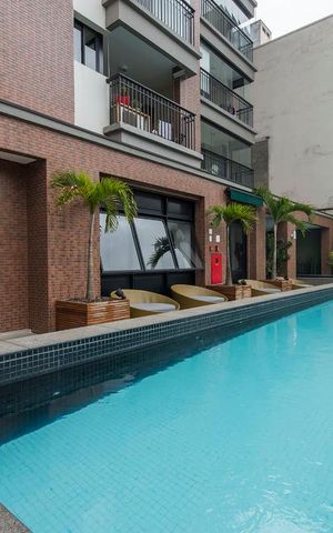 Apartamento à venda com 57m², 1 quarto e 1 vaga Apartamento à venda com 57m², 1 quarto e 1 vagaPiscina