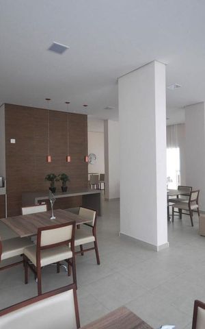 Apartamento à venda com 47m², 1 quarto e 1 vagasalão de festa