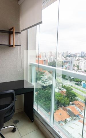 Apartamento para alugar com 38m², 1 quarto e 1 vagaVaranda