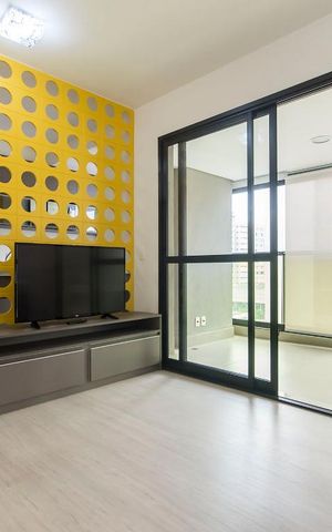 Studio para alugar com 42m², 1 quarto e 1 vaga Studio para alugar com 42m², 1 quarto e 1 vagaSala
