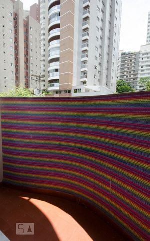 Apartamento para alugar com 55m², 1 quarto e sem vagaSacada
