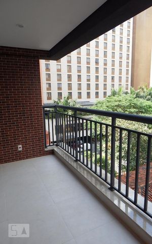 Apartamento para alugar com 41m², 1 quarto e 1 vagaVista do terraço da unidade