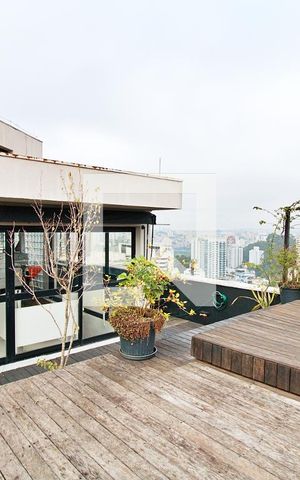 Apartamento para alugar com 210m², 1 quarto e 2 vagas Apartamento para alugar com 210m², 1 quarto e 2 vagasCobertura