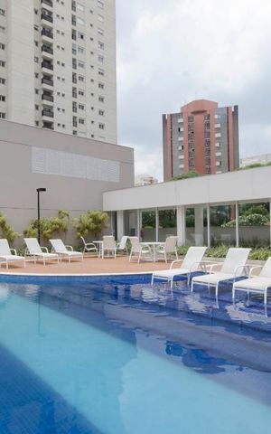 Apartamento à venda com 36m², 1 quarto e 1 vagaPisicina