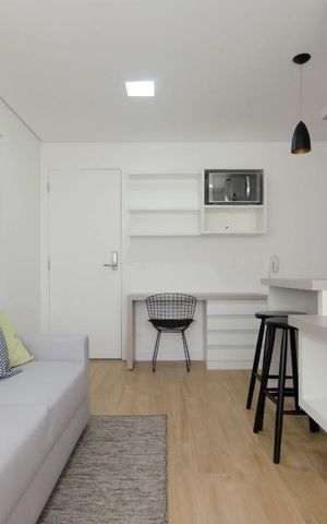 Apartamento à venda com 36m², 1 quarto e 1 vagaSala