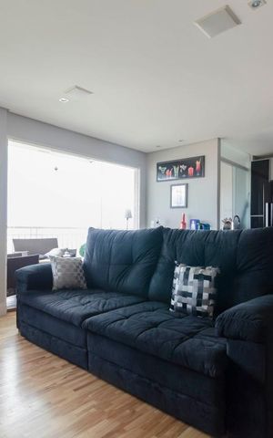 Apartamento à venda com 62m², 1 quarto e 1 vagaSala Ampliada - 1 Quarto deu lugar a Ampliação da sala.