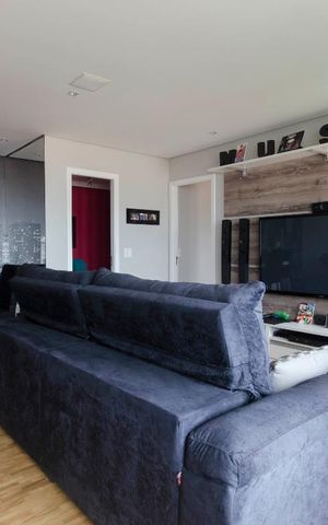 Apartamento à venda com 62m², 1 quarto e 1 vagaSala Ampliada - 1 Quarto deu lugar a Ampliação da sala.