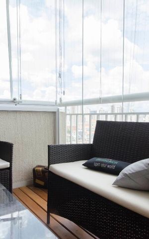 Apartamento à venda com 62m², 1 quarto e 1 vaga2ª Sala - Varanda Integrada