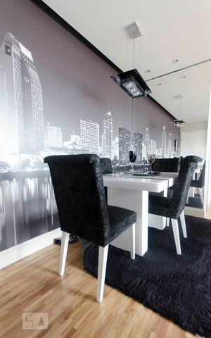 Apartamento à venda com 62m², 1 quarto e 1 vagaSala Ampliada - 1 Quarto deu lugar a Ampliação da sala.
