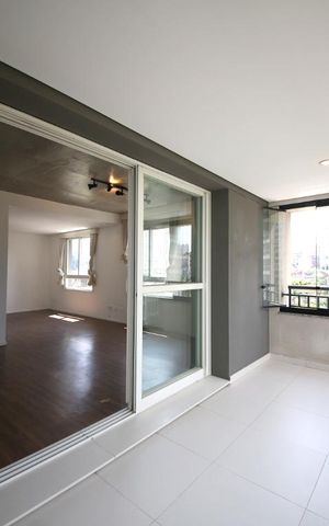 Studio à venda com 62m², 1 quarto e 1 vagaVaranda