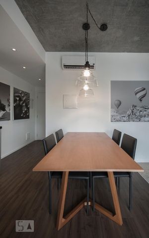 Apartamento para alugar com 62m², 1 quarto e 1 vaga Apartamento para alugar com 62m², 1 quarto e 1 vagaSala de Jantar