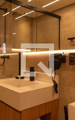 Studio à venda com 25m², 1 quarto e 1 vaga Studio à venda com 25m², 1 quarto e 1 vagaBanheiro
