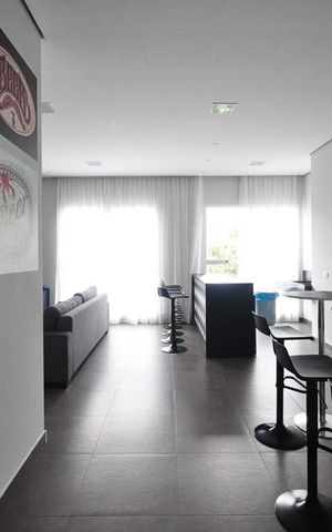Studio para alugar com 47m², 1 quarto e 1 vagabar