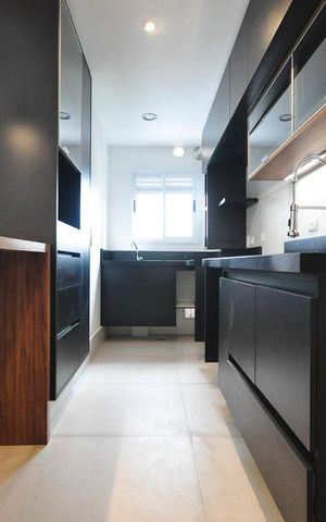 Studio para alugar com 47m², 1 quarto e 1 vagacozinha