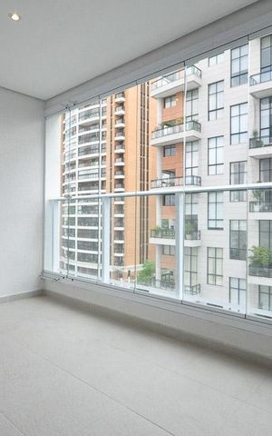 Studio para alugar com 47m², 1 quarto e 1 vagavaranda