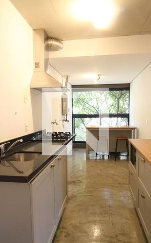 Studio para alugar com 70m², 1 quarto e 1 vagaCozinha 