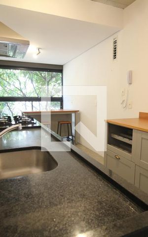 Studio para alugar com 70m², 1 quarto e 1 vagaCozinha 